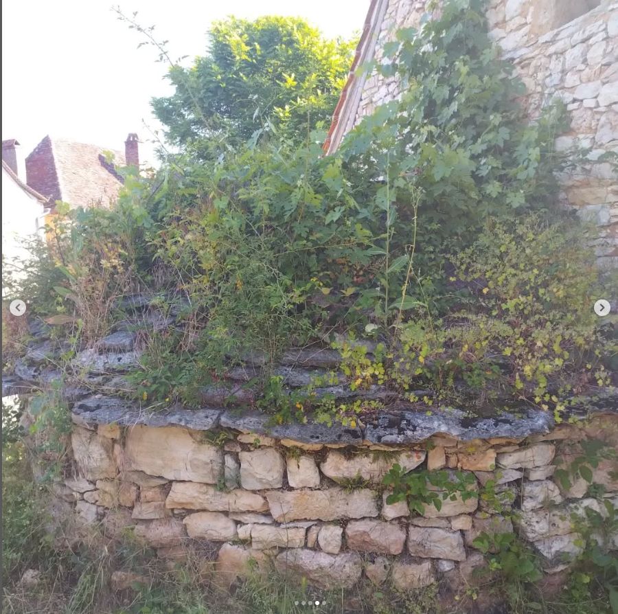 Couverture en lauzes - LOUBRESSAC