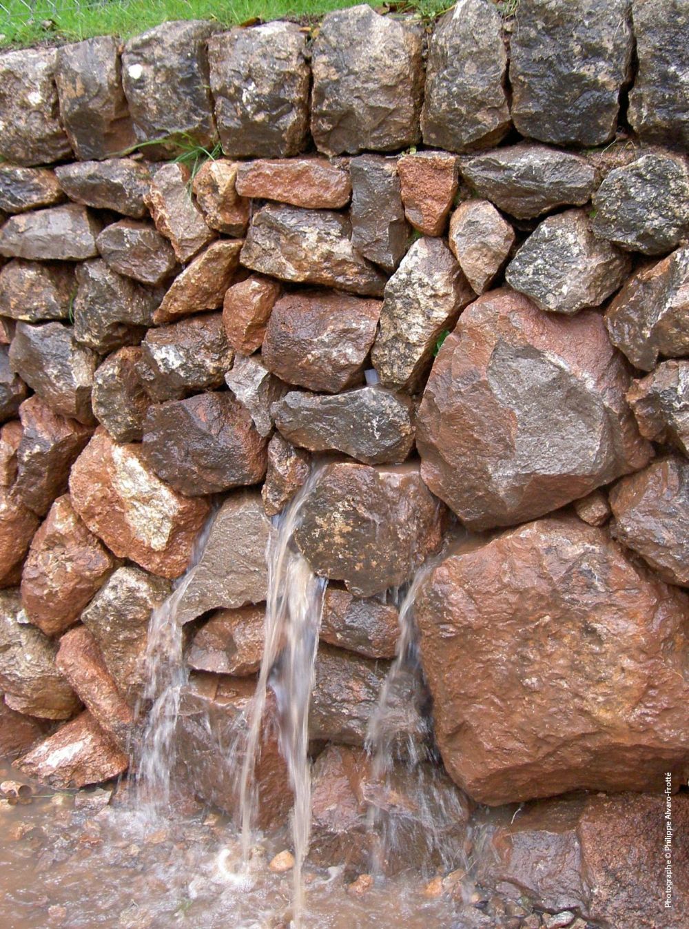 Mur en pierres sèches